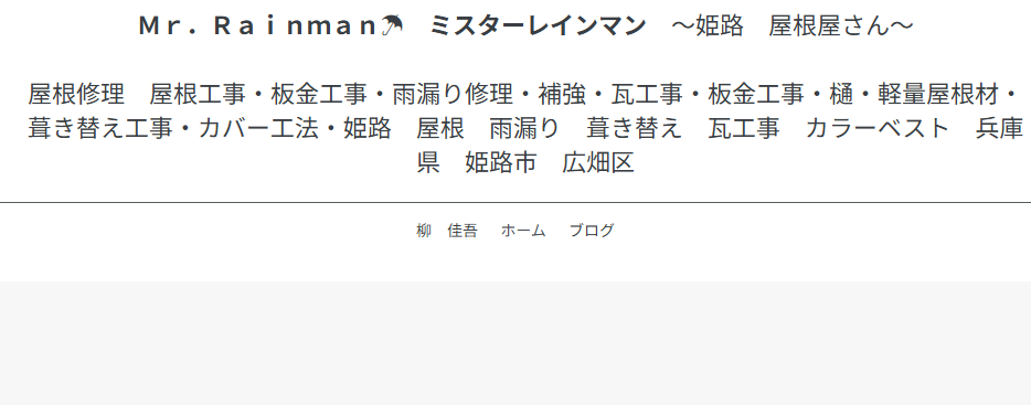 Mr. Rainman（ミスター・レインマン）の口コミ評判